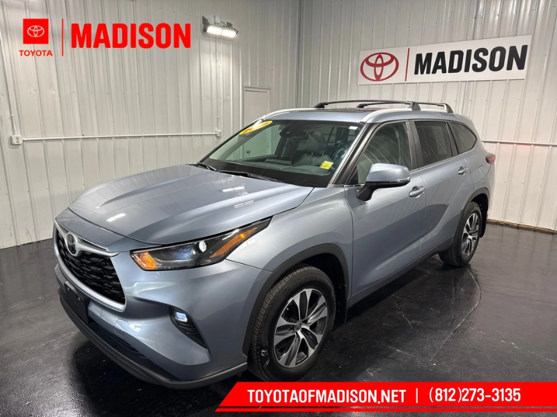 Used Toyota Highlander on the lot at Toyota of Madison