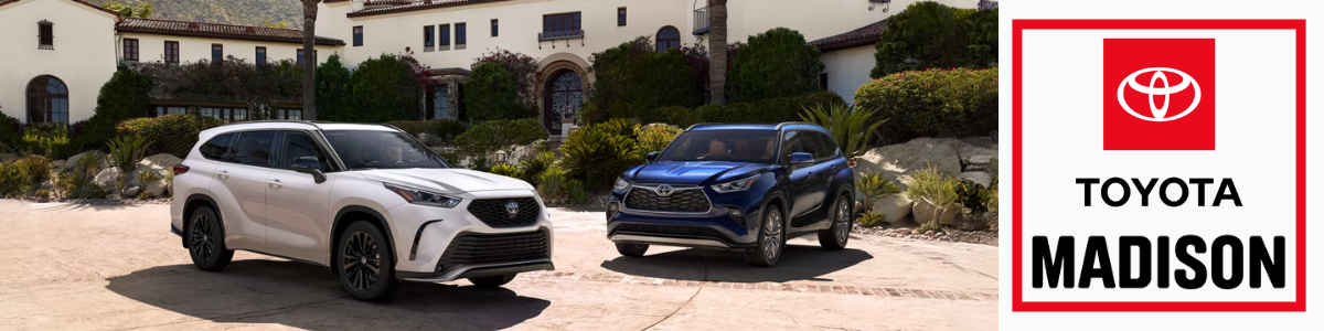 Used Toyota Highlander models for sale at Toyota of Madison in Madison, Indiana
