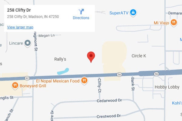 Toyota of Madison Homepage Map